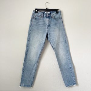 Wedgie straight fit Levi’s jeans